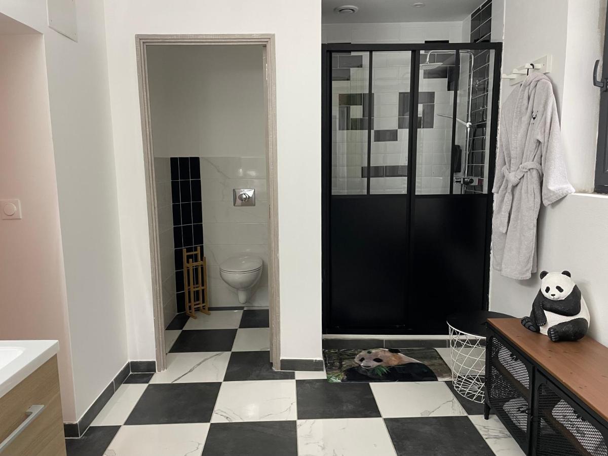Reve De Panda Avec Sauna Et Jacuzzi Privatif Abrest Экстерьер фото